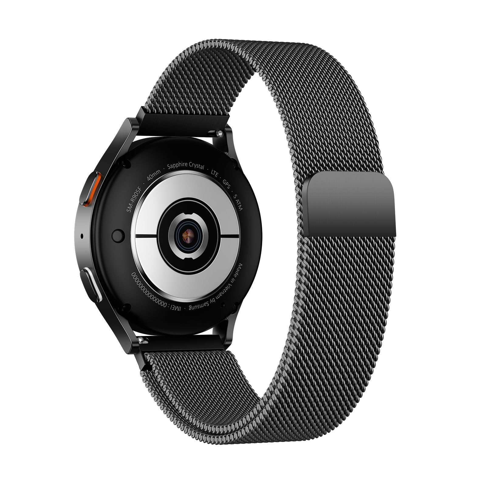 Edelstahl Mesh Uhrenarmband Metall Ersatz Armband Magnetverschluss Smartwatch Schnellverschluss Watch Uhren Ersatzband Für Damen Herren